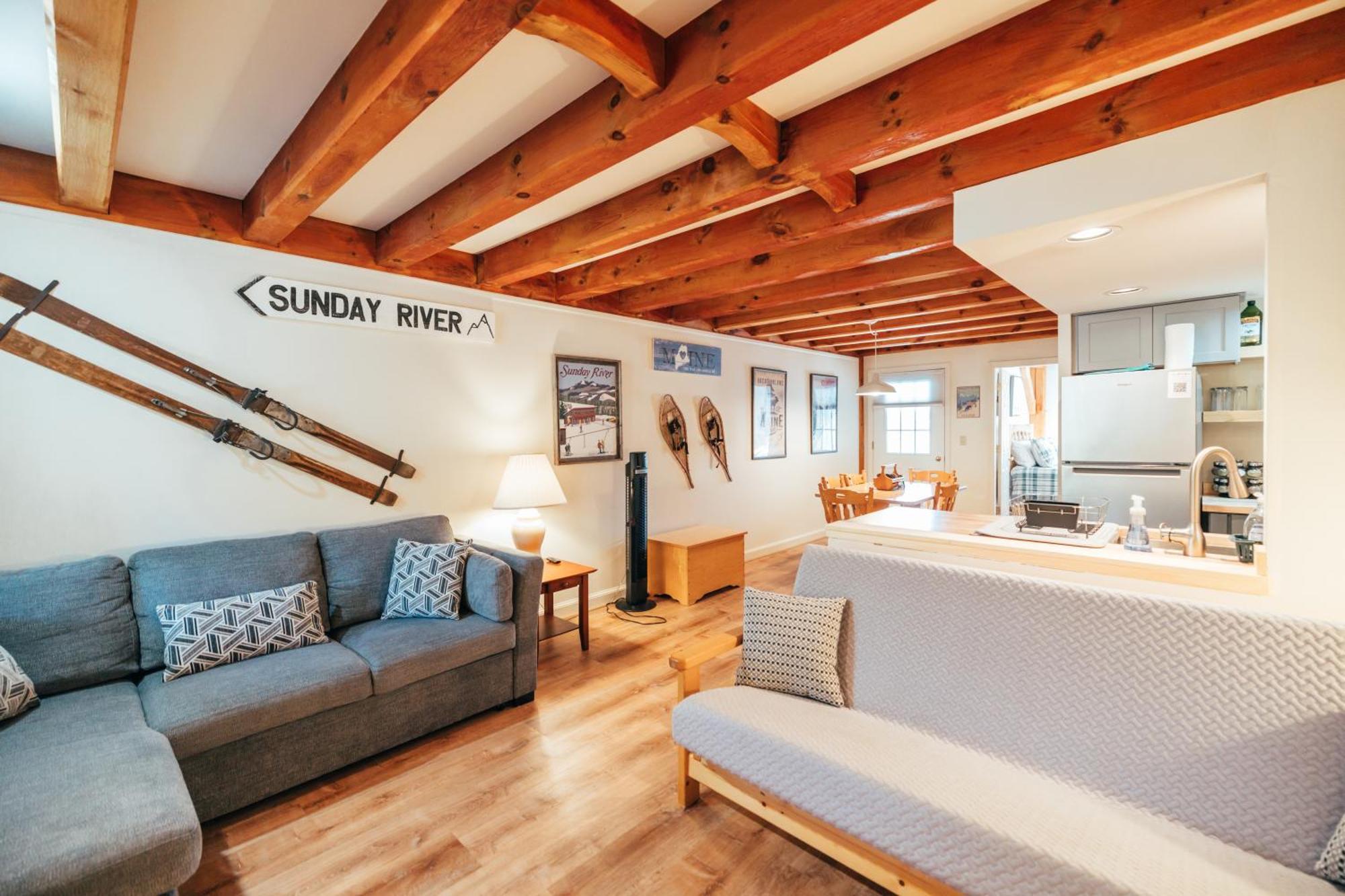 Newly Renovated & Furnished Condo, Only 3 Min To Sunday River! Bethel Esterno foto
